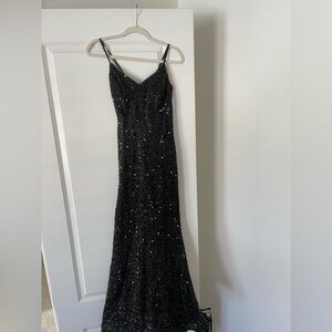 Black sparkly dress